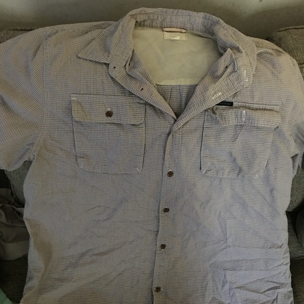 Men's Blue Checkered Shirt